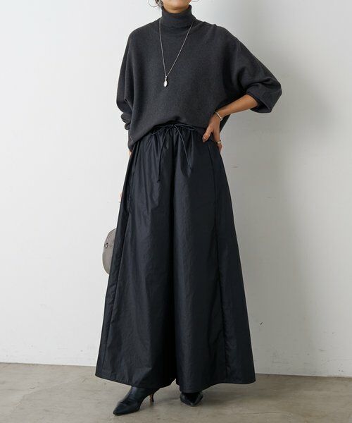 BEARDSLEY / ビアズリー その他パンツ | レザーライクシャツギャザーパンツ | 詳細8