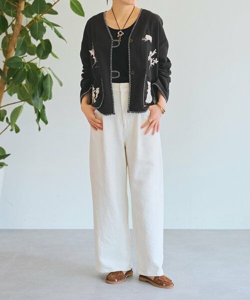 BEARDSLEY / ビアズリー その他パンツ | ルーズデニムチノ | 詳細1