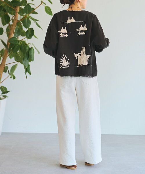 BEARDSLEY / ビアズリー その他パンツ | ルーズデニムチノ | 詳細3