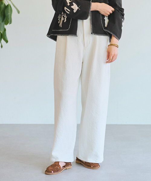 BEARDSLEY / ビアズリー その他パンツ | ルーズデニムチノ | 詳細4