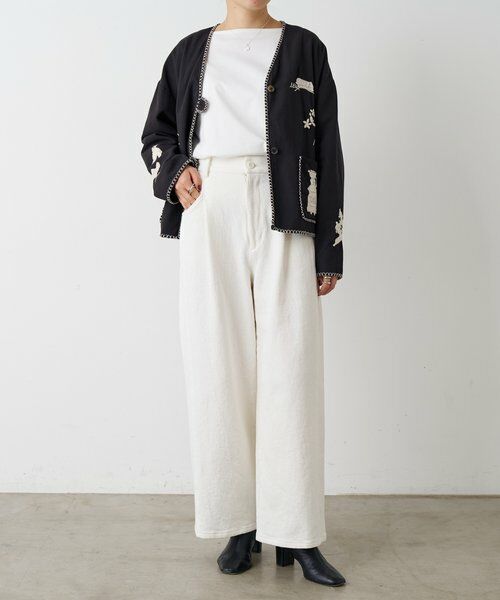 BEARDSLEY / ビアズリー その他パンツ | ルーズデニムチノ | 詳細9