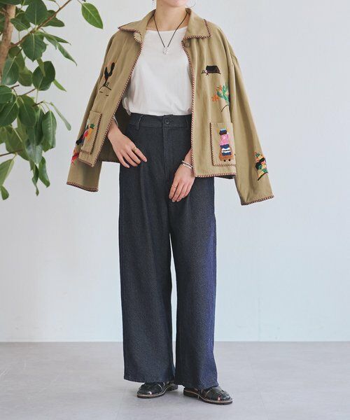 BEARDSLEY / ビアズリー その他パンツ | ルーズデニムチノ | 詳細28