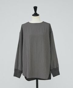 BEARDSLEY / ビアズリー シャツ・ブラウス | 《12/11(木)12：00予約開始》ソデグチニットシャツ