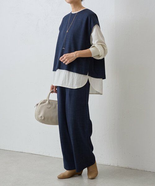 BEARDSLEY / ビアズリー シャツ・ブラウス | 《12/11(木)12：00予約開始》ソデグチニットシャツ | 詳細12