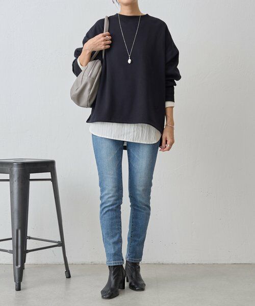 BEARDSLEY / ビアズリー シャツ・ブラウス | 《12/11(木)12：00予約開始》ソデグチニットシャツ | 詳細14