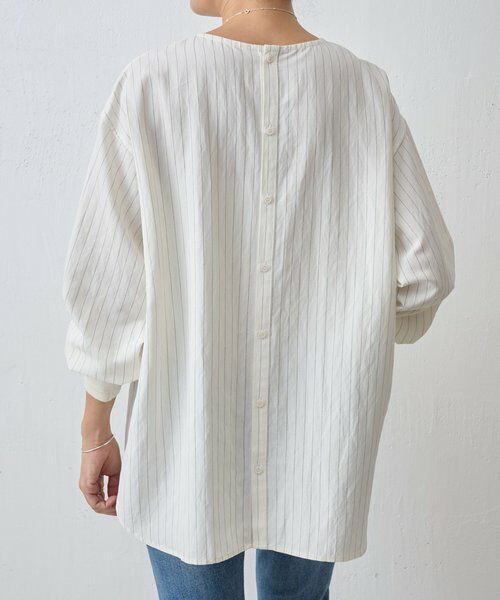 BEARDSLEY / ビアズリー シャツ・ブラウス | 《12/11(木)12：00予約開始》ソデグチニットシャツ | 詳細3