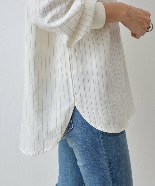 BEARDSLEY / ビアズリー シャツ・ブラウス | 《12/11(木)12：00予約開始》ソデグチニットシャツ | 詳細8