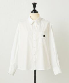 BEARDSLEY / ビアズリー シャツ・ブラウス | 《12/11(木)12：00予約開始》刺繍入りショートシャツ