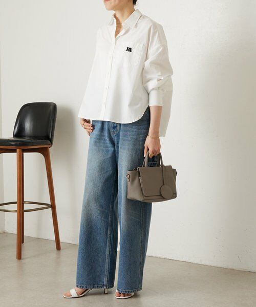 BEARDSLEY / ビアズリー シャツ・ブラウス | 刺繍入りショートシャツ | 詳細10