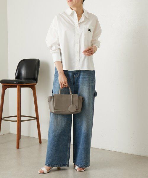 BEARDSLEY / ビアズリー シャツ・ブラウス | 刺繍入りショートシャツ | 詳細11