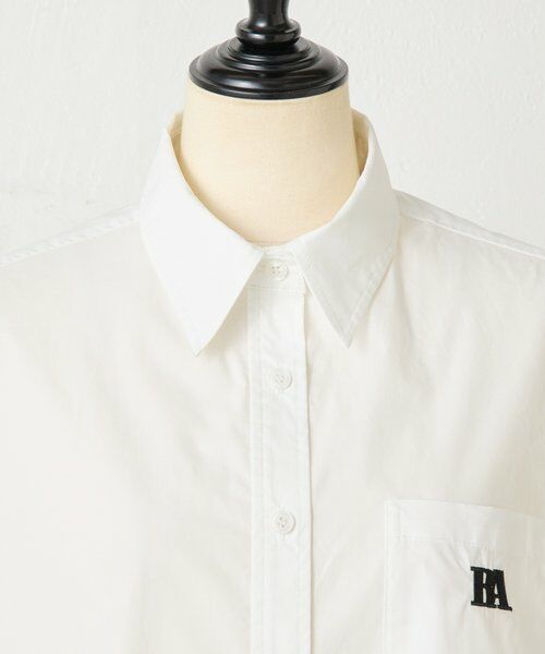 BEARDSLEY / ビアズリー シャツ・ブラウス | 《12/11(木)12：00予約開始》刺繍入りショートシャツ | 詳細5