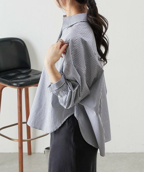 BEARDSLEY / ビアズリー シャツ・ブラウス | 《12/11(木)12：00予約開始》刺繍入りショートシャツ | 詳細11