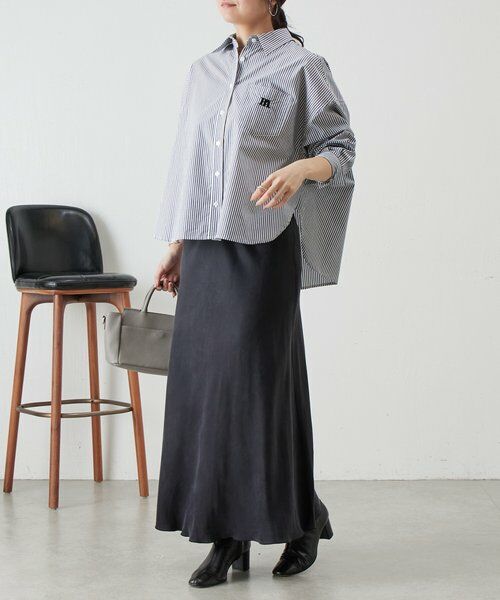 BEARDSLEY / ビアズリー シャツ・ブラウス | 《12/11(木)12：00予約開始》刺繍入りショートシャツ | 詳細14