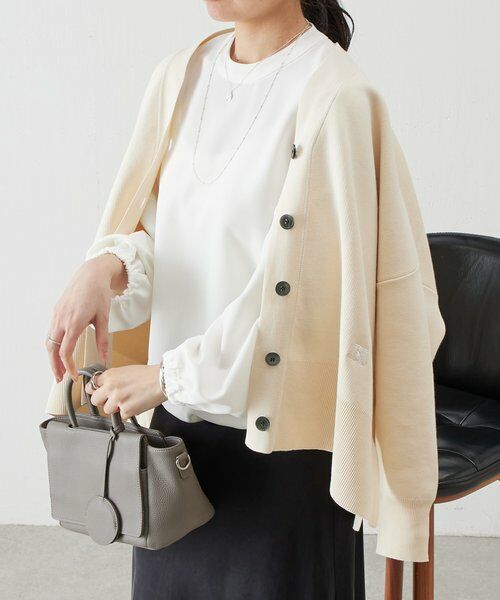 BEARDSLEY / ビアズリー カーディガン・ボレロ | 刺繍入りビッグカーディガン | 詳細19