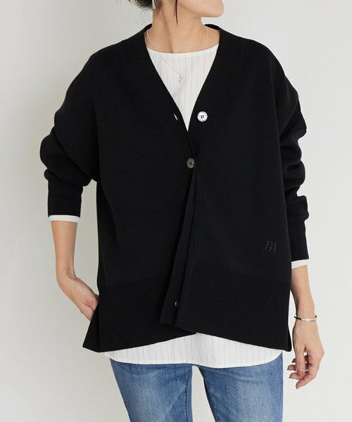 BEARDSLEY / ビアズリー カーディガン・ボレロ | 刺繍入りビッグカーディガン | 詳細12