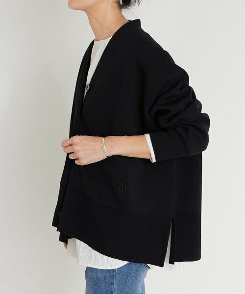 BEARDSLEY / ビアズリー カーディガン・ボレロ | 刺繍入りビッグカーディガン | 詳細13