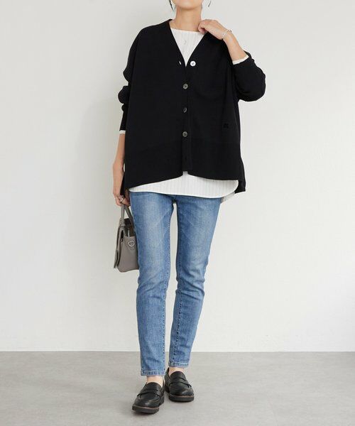 BEARDSLEY / ビアズリー カーディガン・ボレロ | 刺繍入りビッグカーディガン | 詳細16