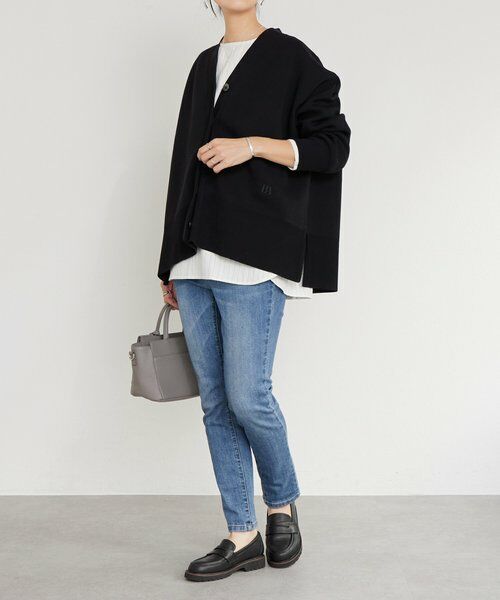 BEARDSLEY / ビアズリー カーディガン・ボレロ | 刺繍入りビッグカーディガン | 詳細17