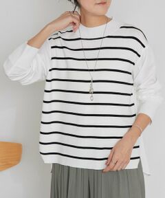 BEARDSLEY / ビアズリー ニット・セーター | 《12/11(木)12：00予約開始》フハクコンビボーダーニット