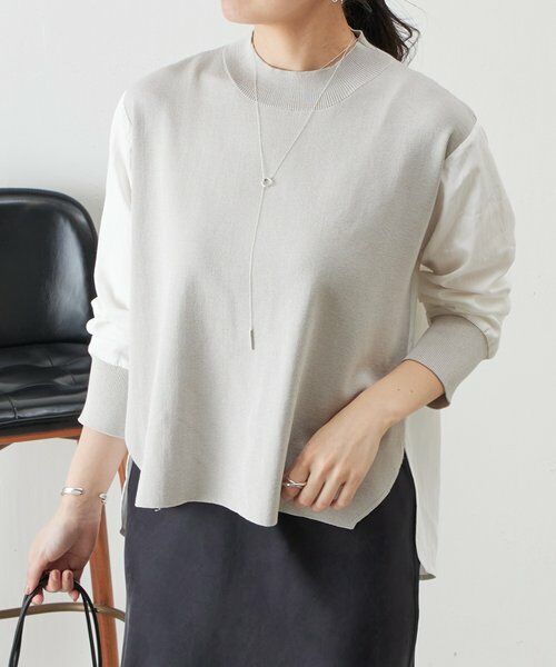 BEARDSLEY / ビアズリー ニット・セーター | 《12/11(木)12：00予約開始》フハクコンビボーダーニット | 詳細1