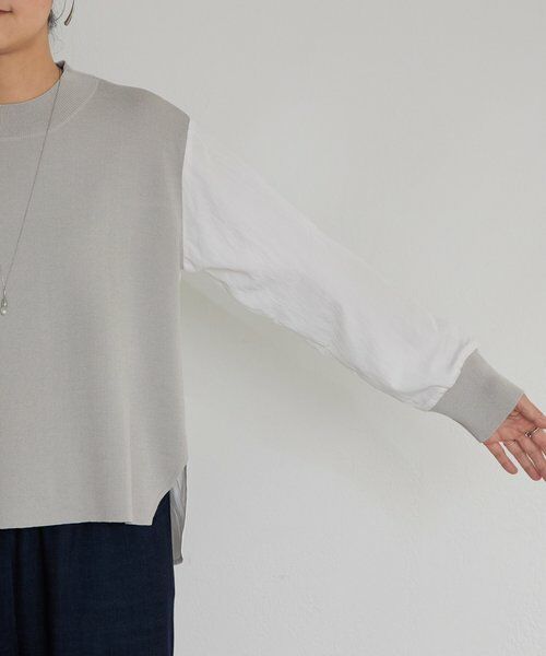 BEARDSLEY / ビアズリー ニット・セーター | 《12/11(木)12：00予約開始》フハクコンビボーダーニット | 詳細25