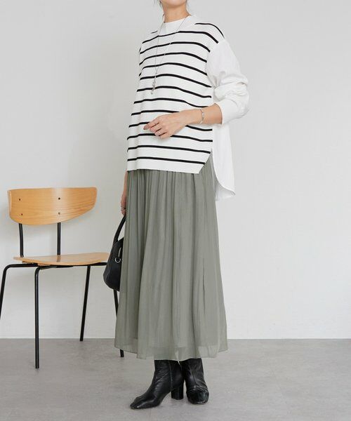 BEARDSLEY / ビアズリー ニット・セーター | 《12/11(木)12：00予約開始》フハクコンビボーダーニット | 詳細21