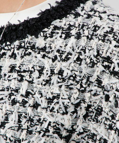 BEARDSLEY / ビアズリー ニット・セーター | 《12/11(木)12：00予約開始》ツイードニットジレ | 詳細14