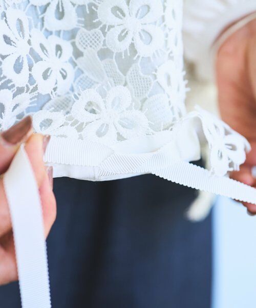 BEARDSLEY / ビアズリー カットソー | ダンボール裾レースプルオーバー | 詳細15