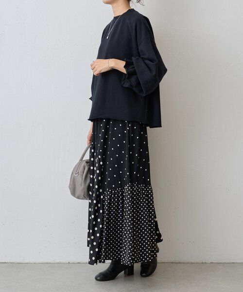 BEARDSLEY / ビアズリー カットソー | 袖口フリルトレーナー | 詳細21