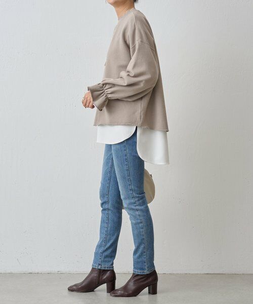 BEARDSLEY / ビアズリー カットソー | 袖口フリルトレーナー | 詳細5