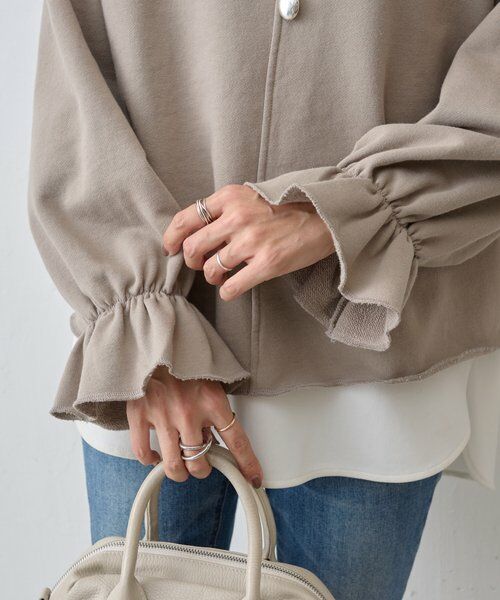 BEARDSLEY / ビアズリー カットソー | 袖口フリルトレーナー | 詳細7