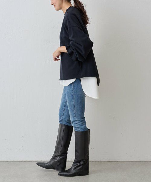 BEARDSLEY / ビアズリー カットソー | 袖口フリルトレーナー | 詳細28