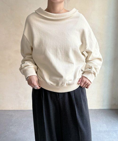 BEARDSLEY / ビアズリー カットソー | 《12/11(木)12：00予約開始》オフショルトレーナー | 詳細2