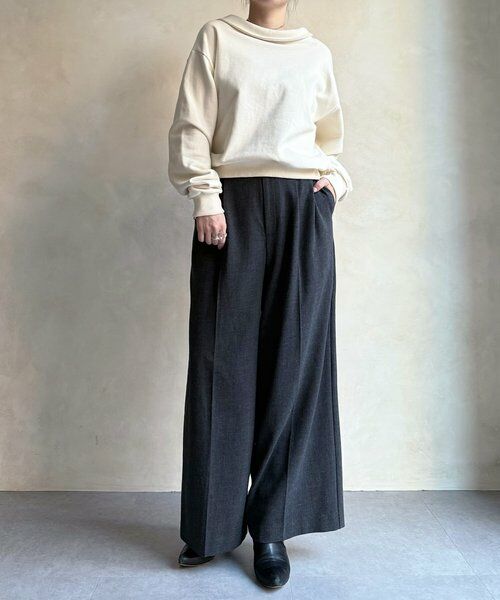 BEARDSLEY / ビアズリー カットソー | 《12/11(木)12：00予約開始》オフショルトレーナー | 詳細3