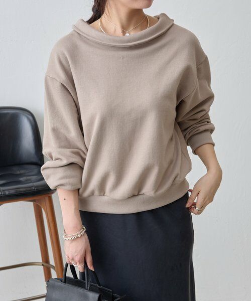 BEARDSLEY / ビアズリー カットソー | 《12/11(木)12：00予約開始》オフショルトレーナー | 詳細10