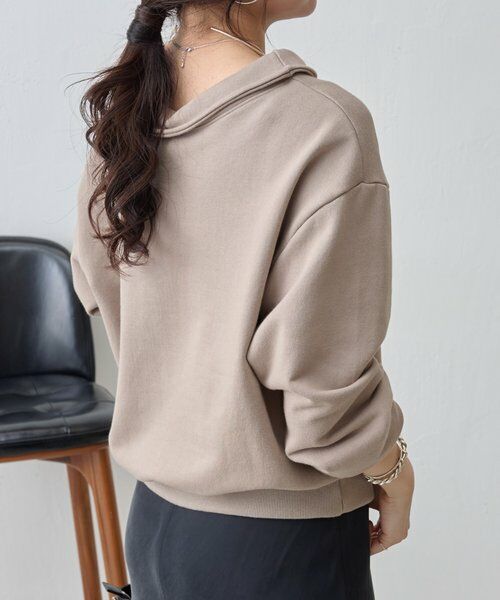 BEARDSLEY / ビアズリー カットソー | 《12/11(木)12：00予約開始》オフショルトレーナー | 詳細12