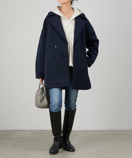 BEARDSLEY / ビアズリー ピーコート | ダンボールPコート | 詳細10