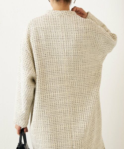 BEARDSLEY / ビアズリー その他アウター | チェックツイードロングコート | 詳細11