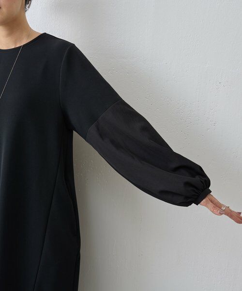 BEARDSLEY / ビアズリー ロング・マキシ丈ワンピース | ソデコンビワンピース | 詳細13