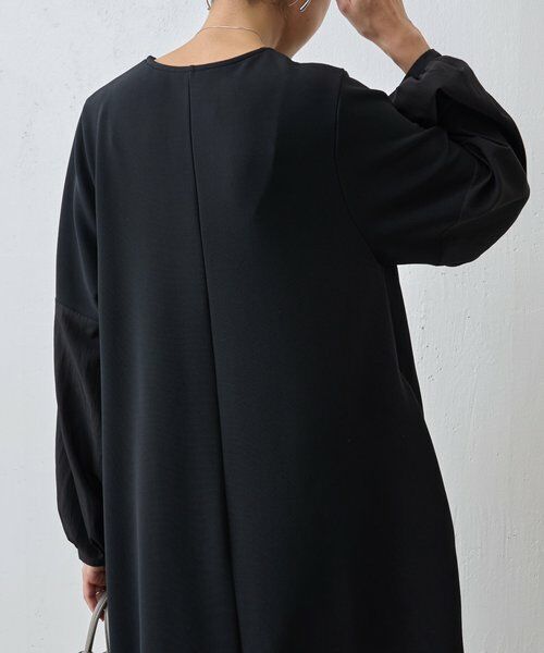 BEARDSLEY / ビアズリー ロング・マキシ丈ワンピース | ソデコンビワンピース | 詳細9