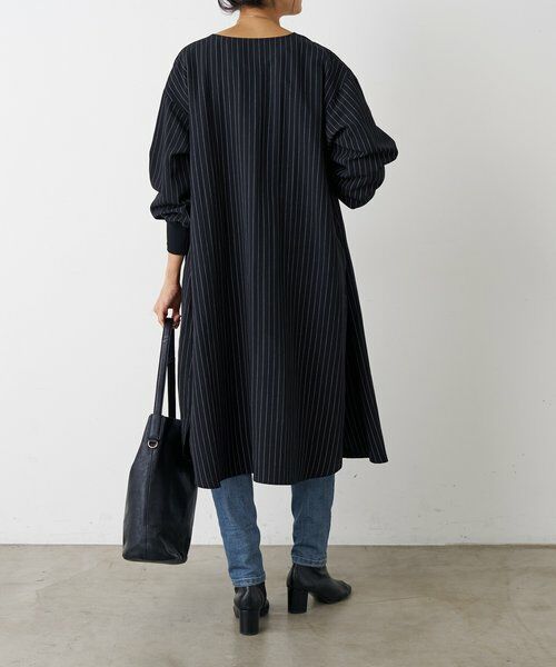 BEARDSLEY / ビアズリー ロング・マキシ丈ワンピース | 《12/11(木)12：00予約開始》袖口ニットシャツワンピース | 詳細19