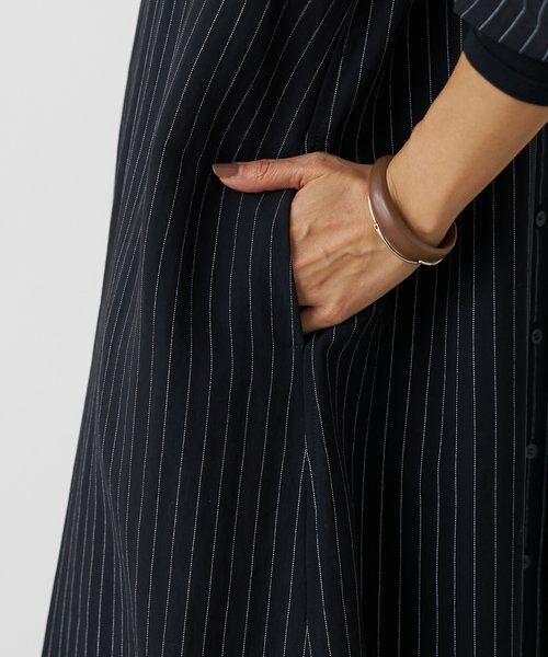 BEARDSLEY / ビアズリー ロング・マキシ丈ワンピース | 《12/11(木)12：00予約開始》袖口ニットシャツワンピース | 詳細30