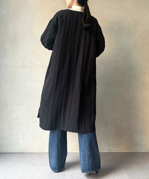 BEARDSLEY / ビアズリー ロング・マキシ丈ワンピース | 《12/11(木)12：00予約開始》袖口ニットシャツワンピース | 詳細9