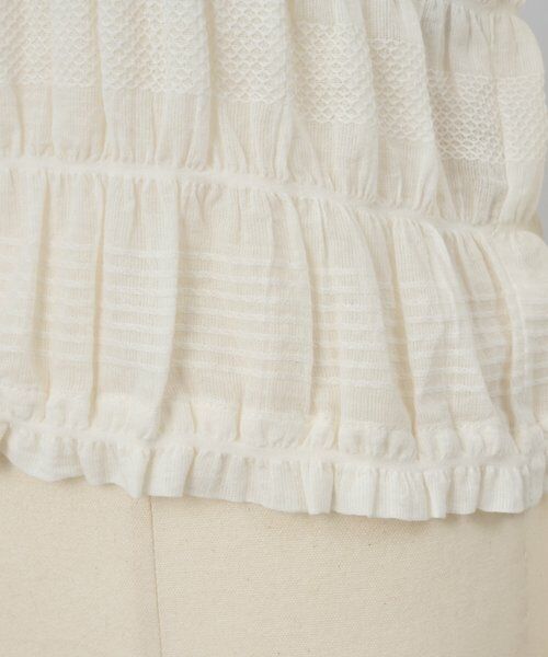 BEARDSLEY / ビアズリー シャツ・ブラウス | 《3/19(木)12：00新色・予約》コットンシャーリングブラウス | 詳細10