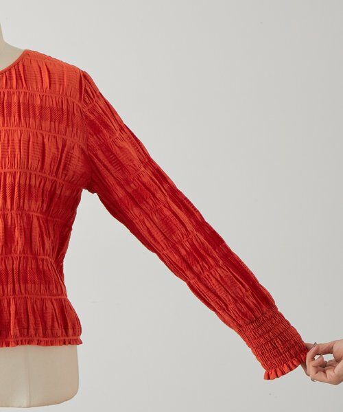 BEARDSLEY / ビアズリー シャツ・ブラウス | コットンシャーリングブラウス | 詳細24