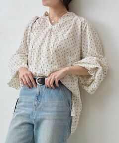 BEARDSLEY / ビアズリー シャツ・ブラウス | スモールカットジャガードブラウス