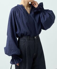 BEARDSLEY / ビアズリー シャツ・ブラウス | スモールカットジャガードブラウス