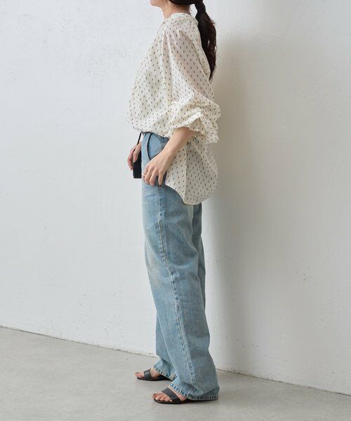 BEARDSLEY / ビアズリー シャツ・ブラウス | スモールカットジャガードブラウス | 詳細14