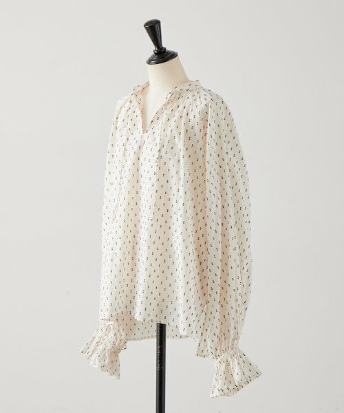 BEARDSLEY / ビアズリー シャツ・ブラウス | スモールカットジャガードブラウス | 詳細21