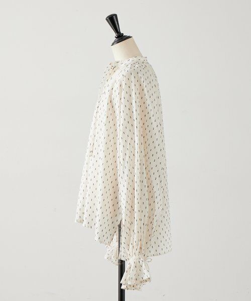 BEARDSLEY / ビアズリー シャツ・ブラウス | スモールカットジャガードブラウス | 詳細22